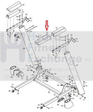 NordicTrack Proform Reebok 505 CST Treadmill Right Extension Sleeve 324274-hydrafitnessparts