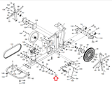 NordicTrack Proform Reebok Epic FreeMotion Elliptical Hex Screw M8x16mm 310520-hydrafitnessparts
