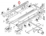 NordicTrack Proform Reebok Treadmill Left Foot Rail 348224 or 348690-hydrafitnessparts