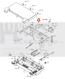 NordicTrack Proform Reebok Weight Loss 620 Treadmill Motor Drive Belt 23" 254303-hydrafitnessparts