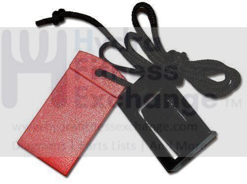 NordicTrack Proform Reebok Weslo HealthRider Treadmill Safety Key 1