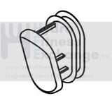 NordicTrack Proform Treadmill Handrail End Cap 347701-hydrafitnessparts