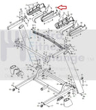 NordicTrack Proform Treadmill Left Inside Handrail Grip 360038-hydrafitnessparts