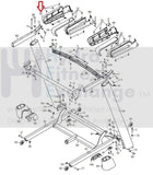 NordicTrack Proform Treadmill Left Outside Handrail Cover 360040-hydrafitnessparts