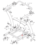 NordicTrack Proform Treadmill Upright Console Wire Harness 287250-hydrafitnessparts