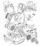 NordicTrack Proform Upright Bike Low Segment Main Wire Harness 330889-hydrafitnessparts