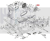 NordicTrack Recumbent Bike Magnetic Resistance Eddy Brake Mechanism 364668-hydrafitnessparts