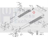 NordicTrack Reebok Treadmill Front Drive Roller with Pulley 252394-hydrafitnessparts