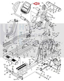 NordicTrack Residential Elliptical Display Console ELS099913 & 351310-hydrafitnessparts