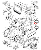 NordicTrack S15I S10I S22I Stationary Bike Extension Red Connector Wire 411536-hydrafitnessparts