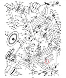 NordicTrack S15I S22I S10I W TOUR CYCLE Stationary Bike Front Stabilizer 391404-hydrafitnessparts