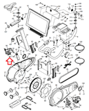 NordicTrack S15I S22I Stationary Bike Screw M6x25mm 421881-hydrafitnessparts