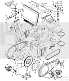 NordicTrack S22I S15I Indoor Cycles Drive Belt Pulley 405291-hydrafitnessparts