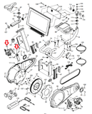 NordicTrack S22I Stationary Bike Left Crank Arm with Foot Pedal 438702-hydrafitnessparts