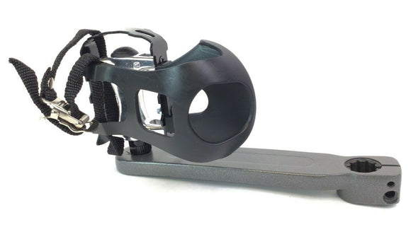 NordicTrack S22I Stationary Bike Left Crank Arm with Foot Pedal 438702-hydrafitnessparts
