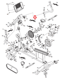 NordicTrack SL 728 Recumbent Bike Heart Rate Pulse Extension Wire Harness 222570-hydrafitnessparts