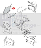 NordicTrack SL 728 Recumbent Bike Seat Back Rest Frame 239598-hydrafitnessparts