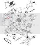 NordicTrack SL 728 Upright Bike Seat Adjustment Knob 231772-hydrafitnessparts