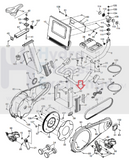 NordicTrack Stationary Bike Button Head Screw M8x12mm 396528-hydrafitnessparts