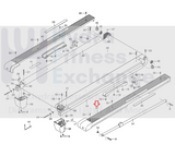 NordicTrack T5.3 Treadmill Right Foot Rail 287682 & 261021 & 300375-hydrafitnessparts