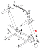 NordicTrack T6.6 T 6.5Z T 6.5 S T 6.1 C100 C220I Treadmill Right Upright 348526-hydrafitnessparts