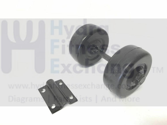 NordicTrack TRS Rower Rowing Machine Transport Wheel Set-hydrafitnessparts