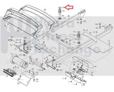 NordicTrack Treadmill Deck Isolator Spring Cap 319305-hydrafitnessparts