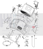 NordicTrack Treadmill Display Console Base 385328-hydrafitnessparts