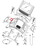 NordicTrack Treadmill Left Cup Holder Tray 403953-hydrafitnessparts