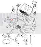 NordicTrack Treadmill Left Tray 385326-hydrafitnessparts