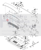 NordicTrack Treadmill Motor Hood Shroud Cover Grill 395249-hydrafitnessparts
