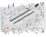 NordicTrack Treadmill Right Rear Roller End Cap 395588-hydrafitnessparts
