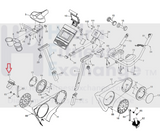 NordicTrack Upright Bike Left Pedal Strap 376539-hydrafitnessparts