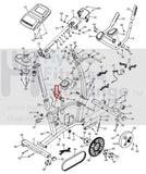 NordicTrack Upright Bike RPM Speed Sensor Reed Switch 2 Terminal Wire 378927-hydrafitnessparts