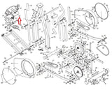 NordicTrack VGR 900 NTEL05990 Elliptical Upper Display Console Panel 165046-hydrafitnessparts