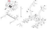NordicTrack Weider C2200 C220 COBRA Treadmill Display Console Panel 235431-hydrafitnessparts