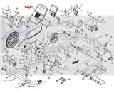 NordicTrack Weider SE7I Elliptical Display Console Assembly 385570-hydrafitnessparts