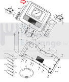 NordicTrack X11I Commercial Treadmill Display Console Assembly 408185 ETNT22019-hydrafitnessparts