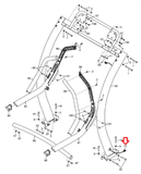 NordicTrack X22I Treadmill Upright Wire Harness 426422-hydrafitnessparts