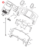 NordicTrack X5i X7i Treadmill Display Console Panel MFR-ETNT15909 or 286597-hydrafitnessparts