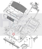 Nordictrack 1750 2150 2450 Treadmill Top Heart Rate Pulse Hand Sensor 336706-hydrafitnessparts