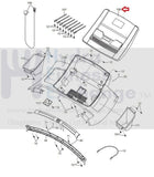 Nordictrack 8500 Pro Treadmill Display Console Panel ETNT11909 290109-hydrafitnessparts