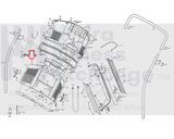 Nordictrack ADVANCED 4000 Viewpoint Treadmill Console Base Top 219626-hydrafitnessparts