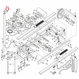 Nordictrack Achiever Classic Pro Sequoia Skier Upright Endcap 154537-hydrafitnessparts