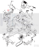 Nordictrack C3SI Recumbent Bike Left Side Shield Cover MFR 263571 270313-hydrafitnessparts