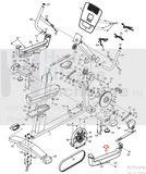 Nordictrack C3SI Recumbent Bike Right Side Shield Cover MFR 263607 270314-hydrafitnessparts