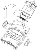 Nordictrack C900 Treadmill Display Console Assembly MFR-ETS999311 316197-hydrafitnessparts