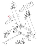 Nordictrack COMMERICAL 2250 2450 - NTL201120 Treadmill Left Base Cover 313884-hydrafitnessparts