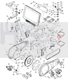 Nordictrack COMM.S22I S15I S10I Stationary Bike Extension Wire Harness 411536-hydrafitnessparts
