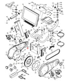 Nordictrack COMM.S22i S15i Stationary Bike Left Handlebar Post Sleeve 405248-hydrafitnessparts